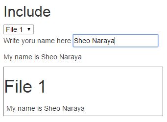 Include in AngularJS