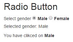 Radio button in AngularJS