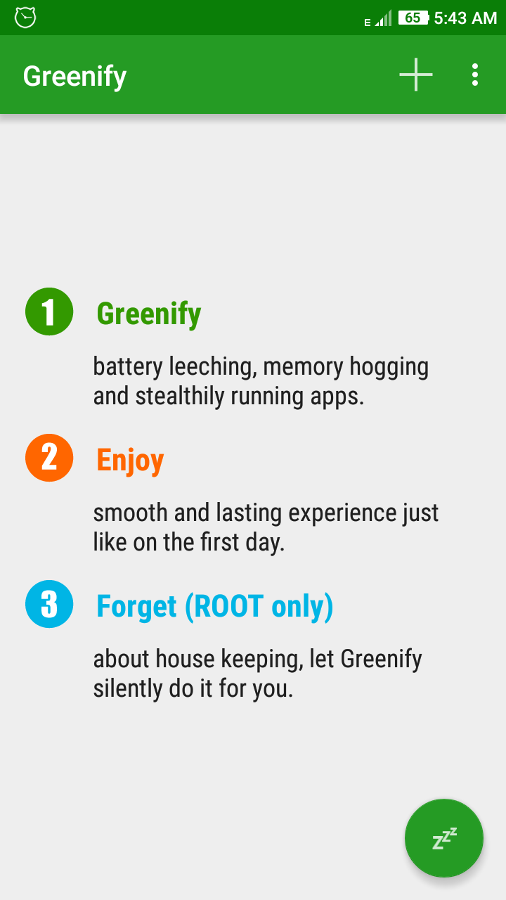 User Interface of the app.