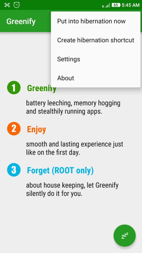 App user Interface.