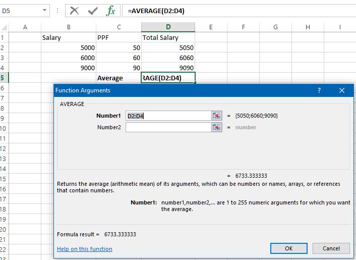 Select range of cells in function