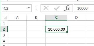 comma separator in number style